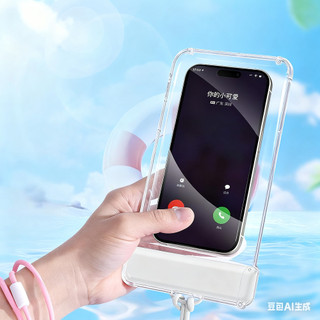 (Vận chuyển địa phương) Ốp điện thoại chống nước trong suốt có màn hình cảm ứng Thích hợp để chụp ảnh đi bè trên bãi biển dưới nước.