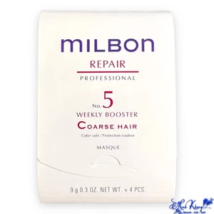 Kem dưỡng phục hồi chuyên sâu Repair Milbon No.5 Weekly Booster Masque 4x9g ( tại nhà ) [ MK ]