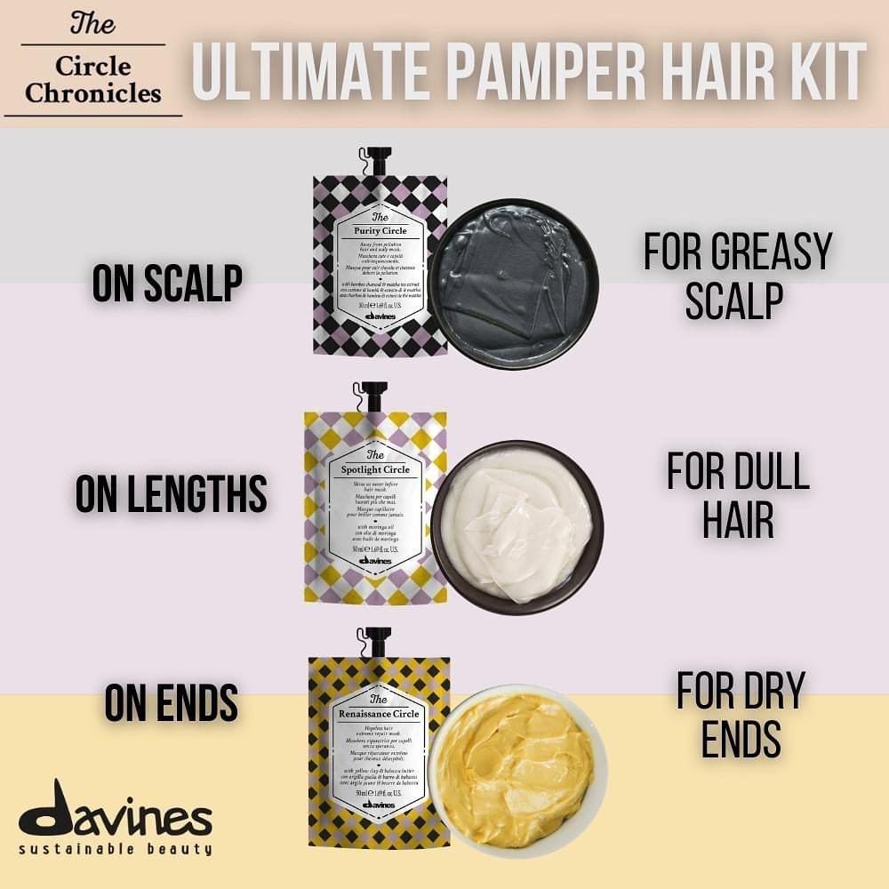 Mặt nạ siêu phục hồi DAVINES THE RENAISSANCE CIRCLE 50ml [ MK ]