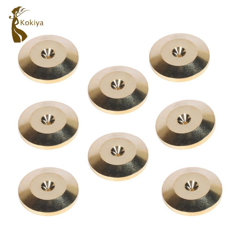 Kokiya 8x 25 X 5mm Loa Spikes Miếng Lót Thảm, Chân Đế Cho Khuếch Đại
