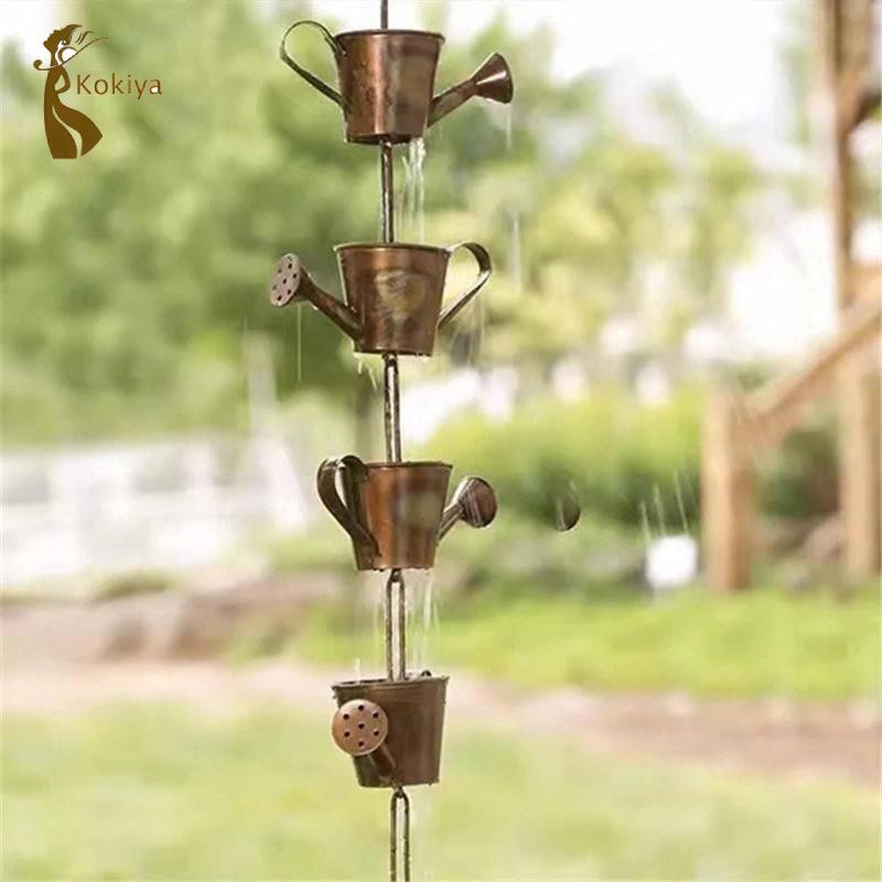 Dây Xích Trang Trí Nhà Cửa Cho Máng Xối, Thoát Nước, Bắt Nước Mưa, Dùng Ngoài Trời