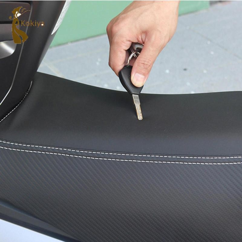 Xe Máy Trước Ghế Trẻ Em Bình Nhiên Liệu Ghế Đi Dài Da PU Đen Thoải Mái Mềm Cong Chùm Đệm Cho Pcx160