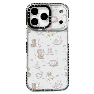 Ốp điện thoại mềm hình gấu hình thỏ cho iPhone 17ProMax 16Plus 15 14 13 12 11 Vỏ bảo vệ chống sốc