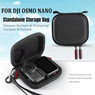 Túi đựng thân Mini máy ảnh CLEARLINE, Túi lưu trữ di động PU, Chống sốc nhẹ mang theo cho phụ kiện máy ảnh hành động DJI Osmo Nano