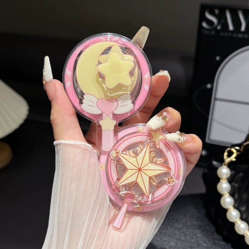 Sáng Tạo Magic Ins Phong Cách Mới Túi Khí Xoay Từ Giá Đỡ Mặt Trăng Ngôi Sao Từ Tính Mạnh Giá Đỡ Điện Thoại