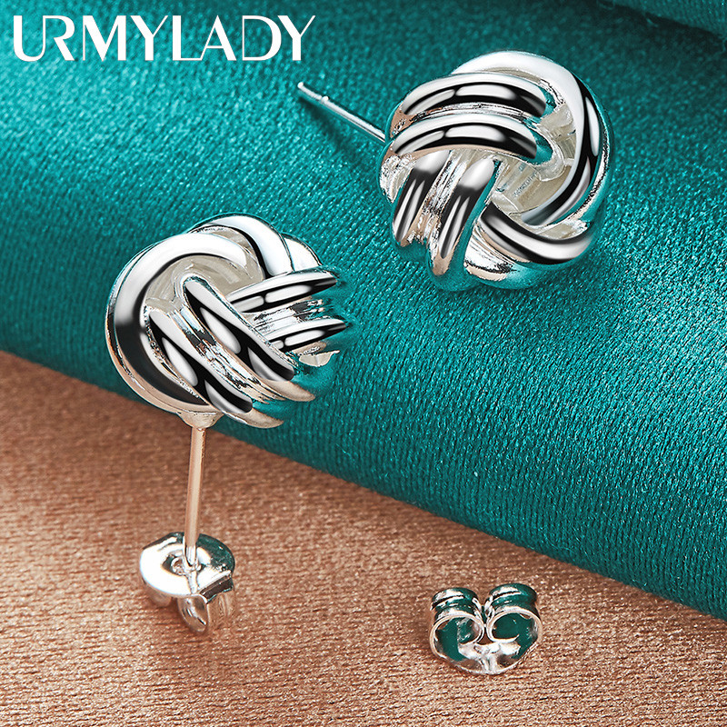 URMYLADY - Thắt lưng và bông tai nữ bạc sterling 925, phù hợp cưới hỏi