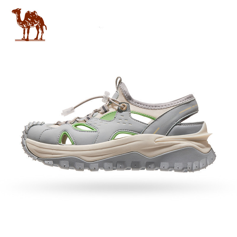 CAMEL CROWN Giày sandal đi biển thông thường chống trượt thoải mái cho nữ