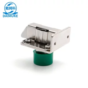 Loại đẩy Khóa bu lông có thể thu vào DK626 Hộp công nghiệp Tủ đóng tự động Khóa thép Carbon Khóa gắn bề mặt Bu lông cửa chốt H0HV