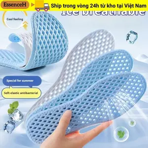 ESSENCEH Đế mát mẻ, thấm mồ hôi Memory Foam Mesh Đế thoáng khí, Hấp thụ sốc Đế lót cảm giác mát mẻ có độ đàn hồi cao