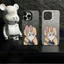 Ốp điện thoại hình thỏ IMD cho iPhone 17 16 15 14 13 12 11 Pro Max Plus X Xr Xs Max 7 8 Plus