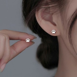 Bạc 925 Kim Mèo Móng Vuốt Bông Tai Thời Trang Đơn Giản Nữ Trang Sức Hàng Ngày Đeo Quà Tặng
