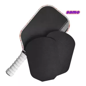 SAMO 2 Chiếc Paddle Grit Surface Tape, Nhãn Dán Bề Mặt Mái Chèo Pickleball Chống Trơn Trượt Đa Năng, Không Dính Residue Cải Thiện Tay Cầm Chống Mài Mòn Mái Chèo Mặt Lớp Phủ Thực Hành