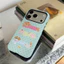 Ốp lưng iPhone "Cute Puppy" chấm bi màu xanh lá cây Vỏ xúc xích cho chó & bánh Một hộp đựng có thể tháo rời 2 trong 1 cho Apple 11 12 13 14 15 16 17 / Pro Max và Pro Plus Series có họa tiết ở mặt sau