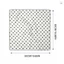 Khăn chấm bi nữ 50x50cm Phụ kiện cổ vuông Polyester Blend Thời trang nhẹ