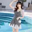 Đồ bơi nữ tính Vỏ gợi cảm Bụng mỏng hơn trông bảo thủ Kích thước lớn Fat mm Cover Fat Hot Spring 2026 Mới Bán chạy Một mảnh Sw
