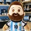 2026 World Cup Argentina Messi C Luo Mặt dây chuyền búp bê hình người cho bạn bè Quà tặng sinh nhật