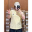 Áo thun ngắn tay KODAK Hàn Quốc in hình graffiti tiêu chuẩn lớn áo thun nam nữ mùa hè plus size 0617