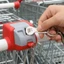 Móc khóa thẻ xe đẩy mua sắm bằng thép không gỉ - Phụ kiện trang trí ba lô - Dụng cụ mở chai - Đa chức năng, di động - Móc khóa mã thông báo siêu thị / Giao hàng miễn phí