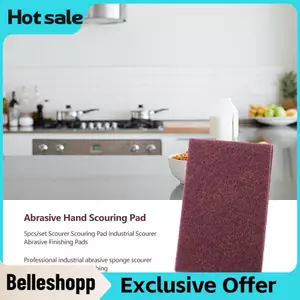 Belleshopp 5 Miếng cọ rửa cọ rửa Hoàn thiện mài mòn công nghiệp để đánh bóng làm sạch (M-??)