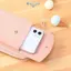 E-WOITD Da PU Nữ Túi Xách Mini Thời Trang Nhỏ Túi Đeo Ngang Nhẹ Ví Đeo Vai Hàng Ngày Essentials Sắp Xếp E-WOITD