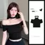 Hot Girl Halter Cổ Áo thun ngắn tay một vai dành cho nữ Thiết kế thích hợp mùa hè Ôm sát hơn Nhìn ngắn Phong cách mong muốn thuần khiết hàng đầu