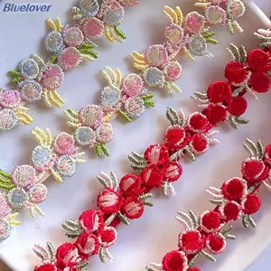 Bluelover 1 Cặp Hoa Ngọt Ngào Ren Nữ Áo Ngực Dây Móc Chống Trơn Trượt Co Giãn Có Thể Điều Chỉnh Dây Đeo Vai Cho Tiệc Cưới Đầm Mới