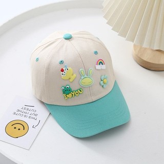 Mũ lưỡi trai trẻ em cotton dễ thương – nón baseball bé trai bé gái che nắng mùa hè