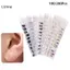 Bộ 10 đôi bông tai nhựa trong suốt LUImo, chốt nhựa an toàn cho tai nhạy cảm, đính đá giữ khi chơi thể thao, đi làm hàng ngày SBS