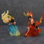 HT3 2 chiếc ONE PIECE Monkey D. Luffy Portgas D. Ace Action Hình Nước Hơi Nước Hiệu Ứng Đặc Biệt Trang Trí TH3