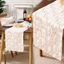 Easter Bunny Table Runner Phong Cách Bắc Âu Sang Trọng Trang Trí Ngày Lễ Khăn Trải Bàn Mềm Mờ Cho Tiệc Tại Nhà Ăn Lễ Hội