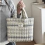 Túi Tote Nhỏ BRARAA, Túi Xách Ngoài Trời Quilted Siêu Nhẹ, Túi Đựng Cơm Trưa In Hoa Di Động Dung Tích Lớn Nghệ Thuật