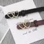 HNKMP Mới Đôi Trái Tim Tình Yêu Bule Thắt Lưng Mỏng Đơn Giản Quần Jean Nữ Có Phù Hợp Với Áo Sơ Mi Dài Thắt Lưng Trang Trí Nữ.