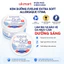 Kem dưỡng trắng da mặt và body Eveline Extra Soft Whitening 200ml