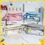 Trong suốt Dung Tích Lớn Túi Đựng Bút Chì Phong Cách INS Trường Học Hộp Đựng Văn Phòng Phẩm Chống Nước Di Động Bút Chì Túi Bảo Quản