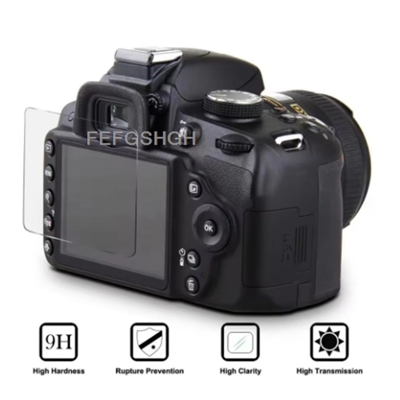 3 Miếng Dán Màn Hình Kính Cường Lực 9H Cho Sony NEX-F3/7R/7/6R/6L/6/5T/5R/5N/5C/5/3N HD Bảo Vệ LCD Camera