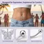KUZHEN Thời Trang Rốn Xuyên Trang Sức Chìa Khóa Hoa Hồng Với Hoa Bướm HOT