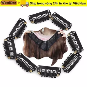 GỖ NHẤT 10 / 20 / 50 Chiếc Tóc Giả Chụp Kẹp Nóng Tóc Phần Mở Rộng Dụng Cụ Tạo Kiểu Tóc Phụ Kiện Hình Chữ U