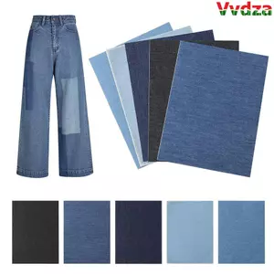 VVDZA Jeans Sửa Chữa Miếng Dán DIY Thủ Công May Phụ Kiện Denim Trang Trí Quần Áo Sắt Trên Miếng Dán