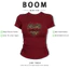 BOOM Áo Baby Tee Nữ Cotton Ôm Body-Áo Thun Ngắn Tay Y2K In Hình PhongCách Mùa Hè, Cổ Tròn Hàng Đầucách hàn quốc phong500