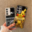 Ốp điện thoại cứng mờ siêu nhỏ "Thiết kế máy chơi Game Pikachu" ‌Dành Cho Samsung S26 Ultra S25 S24 Ultra S25FE S23 Ultra A56 A17S24 + S23 FE S22U S20FE S21 Chống Sốc Samsung Cover