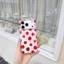 Đơn Giản Sáng Tạo Cạnh Tròn Cà Chua Apple iPhone15 Thích Hợp Cho Apple 17 / 16PROMAX Vỏ Điện Thoại Chống Sốc