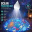 Mini Ocean World Chiếu Đèn E27 Đầu Đèn Xoay Đèn Flash Cho Tiệc Ngày Lễ Trang Trí Tường Nhà