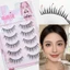 Dây Cứng Lông Mi Giả Phong Cách Truyện Tranh Tự Nhiên Tập C Curl Đen