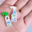 MJnmc 2 Chiếc Mini Mô Phỏng Mô Hình 1 / 12 Nhà Búp Bê Thu Nhỏ Phòng Tắm Nhà Bếp Vệ Sinh Cảnh Trang Trí Búp Bê Phụ Kiện Mới