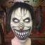 LACYESUK Mặt nạ đáng sợ Halloween, Vỏ bọc đầu chú hề xoắn ốc bằng cao su toàn mặt, Ma quái kinh khủng Mặt nạ hóa trang thực tế đáng sợ Tiệc lễ hội