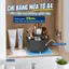 🔥Giá sốc🔥Hộp đựng cọ trang điểm xoay 360 để bàn | Kệ mỹ phẩm dung tích lớn chống bụi | Hộp đựng mỹ phẩm xoay tiện đẹp