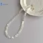 Kudosation Thời Trang Đa Năng Tinh Tế 6MM Vỏ Trái Tim Đính Hạt Nelace Dành Cho Nữ Bé Gái Tính Khí Ngọt Ngào Đơn Giản Chuỗi Xương Đòn Quà Tặng Đẹp