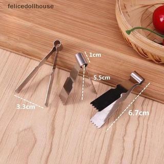[felicedollhouse] Kẹp bánh ngọt bằng thép không gỉ - Kẹp giòn quả óc chó đa năng, Khuôn giòn đậu phộng & Bun, Kẹp nhà bếp an toàn thực phẩm cho dụng cụ làm bánh [VN]