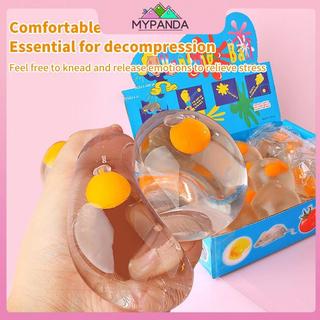 MYPANDA Triy Dpression 3D Trứng Pinch Ball Silicone Đẩy Bong Bóng Đồ Chơi Chống Căng Thẳng.