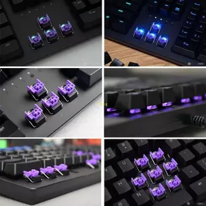 Phụ kiện bàn phím cơ btsg cho công tắc quang học màu tím Huntsman Elite